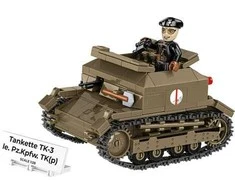 Cobi Tanketės TK-3 modelis su figūrėle
