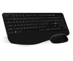 CONNECT IT Combo wireless juodas klaviatūra + pelė, CZ + SK išdėstymas