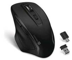 CONNECT IT Dual SmartSwitch belaidė pelė juoda