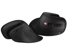 Pelė Connect IT CONNECT IT FOR HEALTH ergonomiczna pionowa belaidė pelė juoda