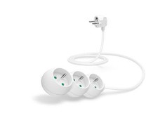 Connect IT CONNECT IT ilgintuvas 230V, 3 lizdai, 1,5 m, be jungiklio (baltas)