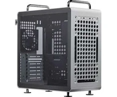 „Cooler Master“ korpusas QUBE 540, ATX, permatomas šoninis skydelis, 1x120 mm ventiliatorius, pilkas