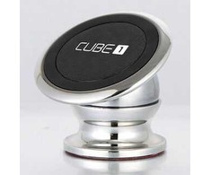 CUBE1 L19 Magnetický držák telefonu do auta sidabrinė