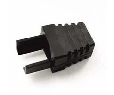 DATACOM apsauga RJ45 kištukui su išpjova, juoda