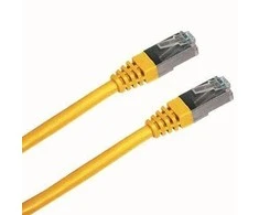 DATACOM Patch kabelis FTP CAT5E 0.5m žlutá