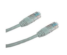 DATACOM Patch kabelis UTP CAT5E 0.25m pilka