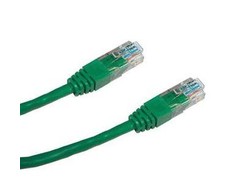 DATACOM PATCH CABLE UTP CAT5E 0,25m žalias
