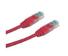 DATACOM DUOMENŲ KOMPAKTINIS KABELIS Komutacinis kabelis UTP CAT6 3m raudonas
