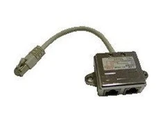 DATACOM "Y" adapter STP CAT5E PC / PC+PC
