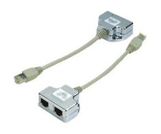 DATACOM "Y" adapter STP CAT5E PC / PC TEL