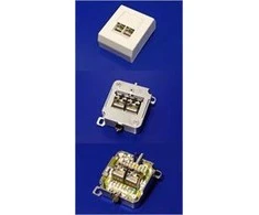 DATACOM NO 2x RJ45 (STP) Cat.6 kištukas virš spintelės