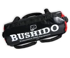 SMĖLIO MAIŠAS BUSHIDO, SMĖLIO KREPŠYS, KRYŽMINĖMS TRENIRUOTĖMS, FITNESAS 35 KG