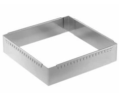 De Buyer Confectionery rim, adjustable, 20x20x5 cm