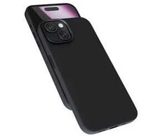 Dėklas Epico Mag+ Pro silikonový ochranný kryt s MagSafe pro Apple iPhone 16 juoda