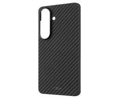 Dėklas Fixed Fiksuotas „MagVelar“ | Galinis dangtelis | „Samsung“ | „Galaxy S26“ | Aramidinis pluoštas | Juodas