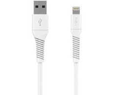 Kabelis USB Fixed USB-A - Lightning 1.2 m Baltas (FIXD2-UL12-WH)