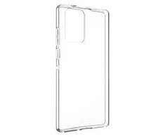 Fixed FIKSUOTAS TPU gelio dėklas, skirtas „Motorola Edge 50 Fusion“, skaidrus