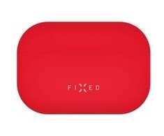 Fixed Ultracienkie silikonowe etui Silky dla Apple AirPods Pro 3 raudona