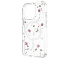 Dėklas Fixed Fiksuotas „MagBloom“ | Galinis dangtelis | „Apple“ | „iPhone Air“ | TPU | „Blush Plum“