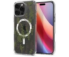 Dėklas Spigen Ultra Hybrid MagSafe, digital camo - iPhone 16 Pro Max