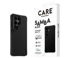 Panzer Glass Telefono dėklas iš perdirbto TPU, Qi suderinamas, juodas CARE by PanzerGlass
