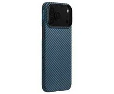Dėklas Pitaka Ultra Slim Case Apple iPhone 17 Pro, mėlynas