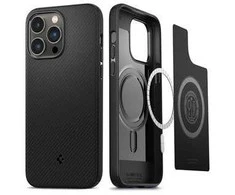 Spigen Mag Armor (MagFit) dėklas skirtas Apple iPhone 15 Pro, spalva - Matte Black