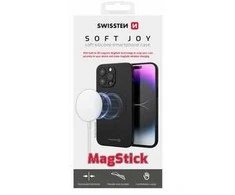„Swissten Soft Joy“ dėklas „MagStick“, skirtas „Apple iPhone 16e“