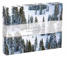 Dėlionė Bookshop Gray Malin The Snow Two-sided Puzzle