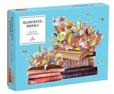 Dėlionė Galison Blooming Books 750 Piece Shaped Puzzle