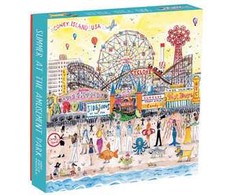 Dėlionė Bookshop Michael Storrings Summer at the Amusement Park 500 Piece Puzzle