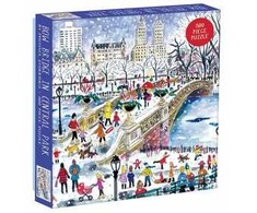 Dėlionė Galison Michael Storrings Bow Bridge In Central Park 500 Piece Puzzle