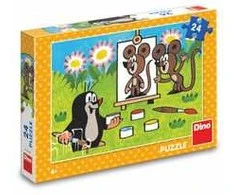 Dino Toys Dėlionė MAŽASIS KURMIUKAS DAŽYTOJAS 24