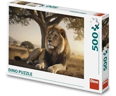 Dėlionė Dino Puzzle 500 Pieces: Resting Lion