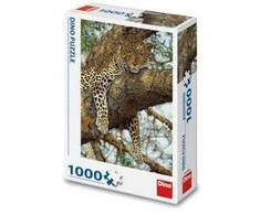 Dino Dėlionė 1000 vnt. - Leopardas