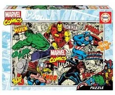 Dėlionė Educa - 1000 pcs, Marvel Comics (80-18498)