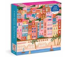 Dėlionė Bookshop Colors Of The French Riviera 1000 Piece Puzzle in Square Box
