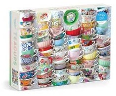 Dėlionė Bookshop Teacups 1000 Piece Puzzle