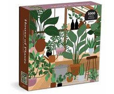 Dėlionė Bookshop House of Plants 1000 Piece Puzzle in Square Box