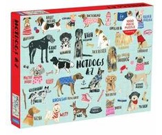 Dėlionė Mudpuppy Hot Dogs A-Z 1000 Piece Puzzle