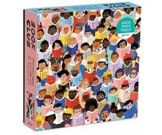Dėlionė Bookshop Book Club 1000 Piece Puzzle In a Square Box