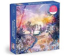 Dėlionė Bookshop Enchanted Snowfall 1000 Piece Puzzle