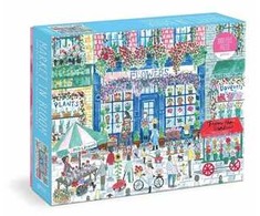 Dėlionė Bookshop Michael Storrings Market in Bloom 2000 Piece Puzzle