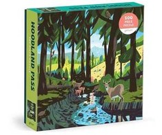 Dėlionė Bookshop Woodland Pass 500 Piece Puzzle