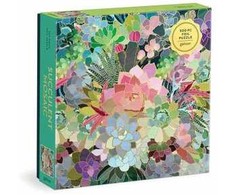 Dėlionė Bookshop Succulent Mosaic 500 Piece Foil Puzzle