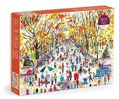 Dėlionė Bookshop Michael Storrings Fall in Central Park 1000 Piece Puzzle