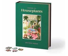 Dėlionė Bookshop Lighting 101: Houseplants 500 Piece Book Puzzle