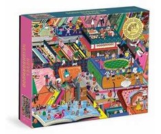 Dėlionė Bookshop Novel Neighborhood 1000 Piece Foil Puzzle