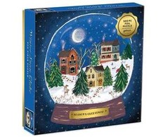 Dėlionė Bookshop Winter Snow Globe 500 Piece Puzzle