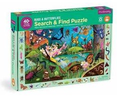 Dėlionė Bookshop Bugs &amp; Butterflies 64 Piece Search &amp; Find Puzzle